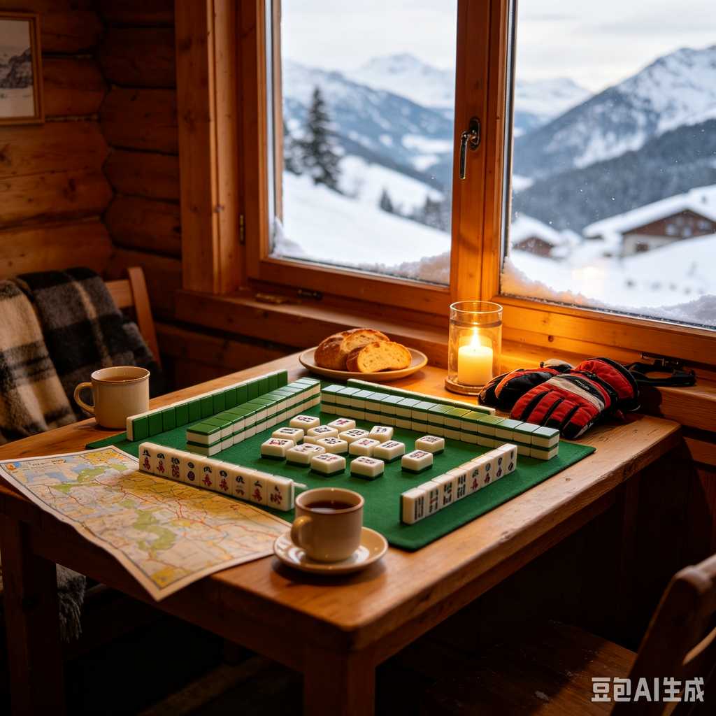 hand crafted mahjong set