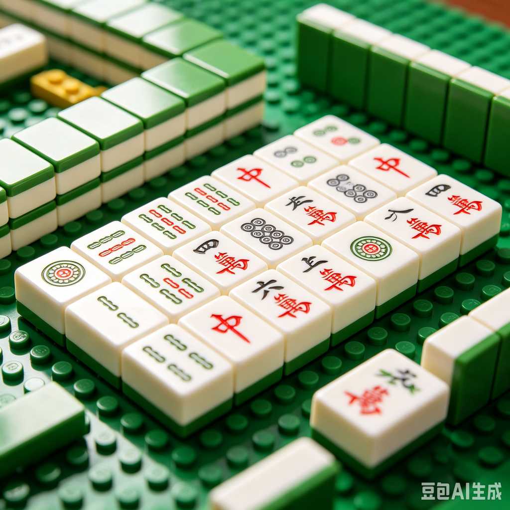 hotel room mahjong set