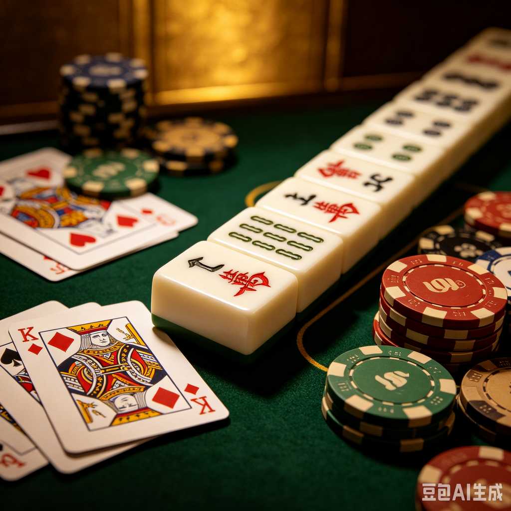 hand painted mahjong tiles